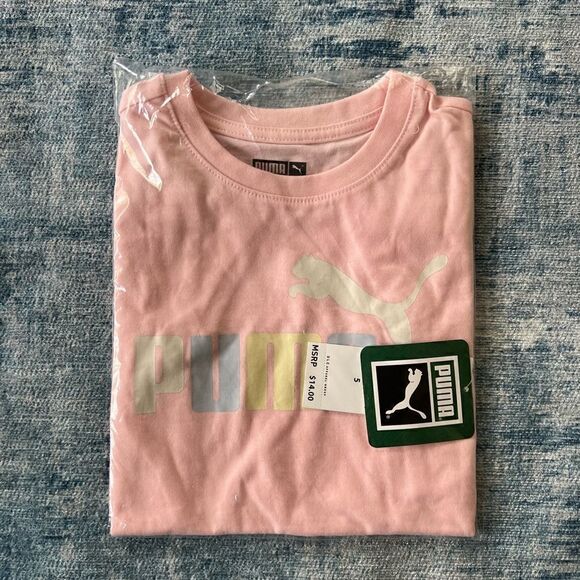 NWT! Girls Puma Pink Tee Size 5 - Picture 5 of 6